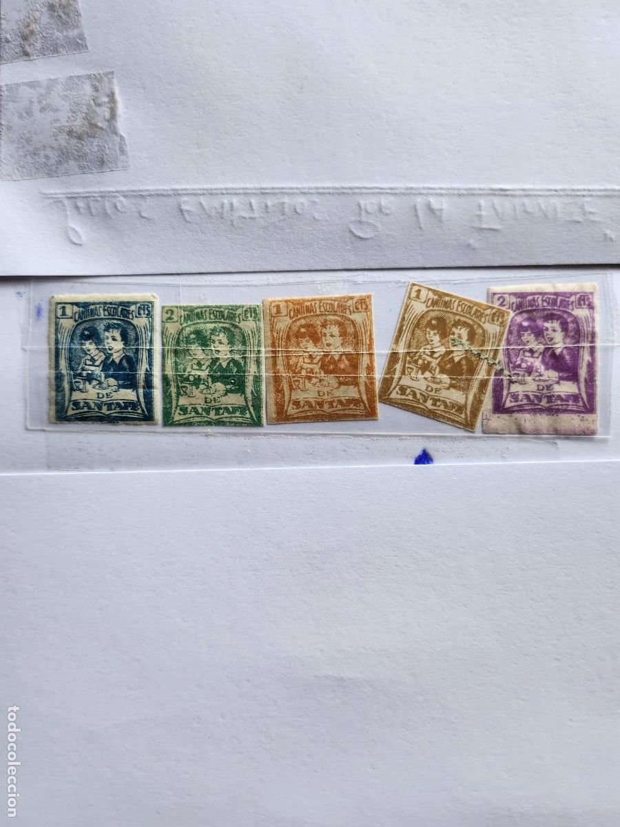 Sellos: CANTINAS ESCOLARES SANTAFE - Foto 1