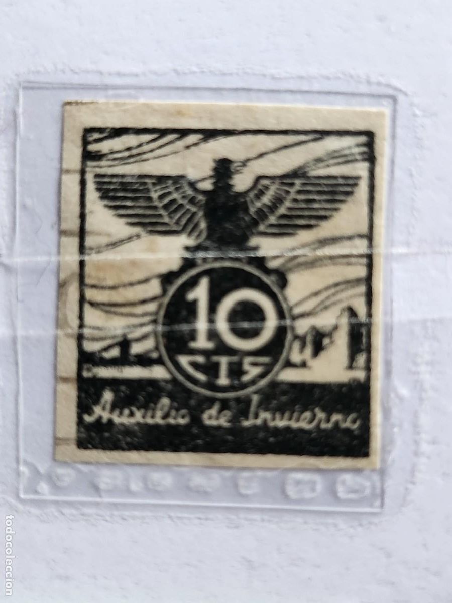 Sellos: AUXILIO DE INVIERNO 10 CTS - Foto 1