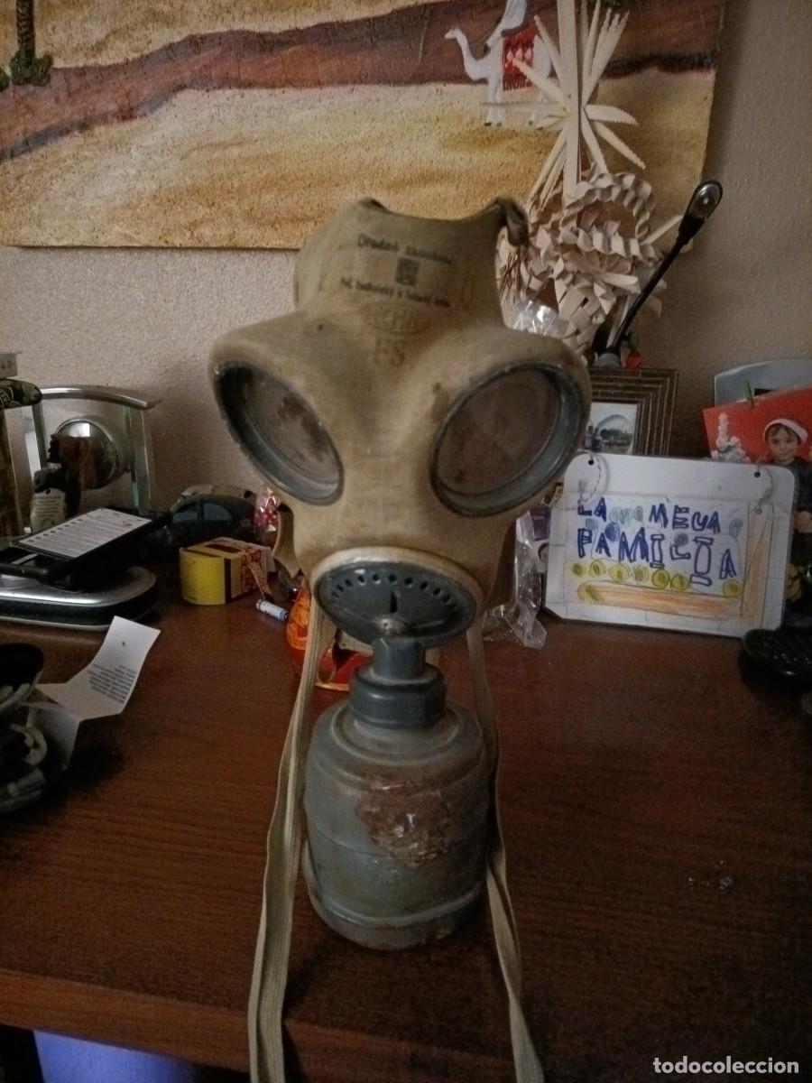 máscara de gas de la segunda guerra mundial - Compra venta en todocoleccion