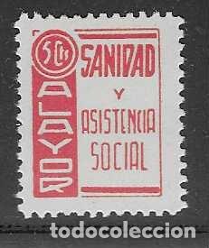 Stamps: ALAYOR,-5 CTS- SANIDAD Y ASISTENCIA SOCIAL.- VER FOTO