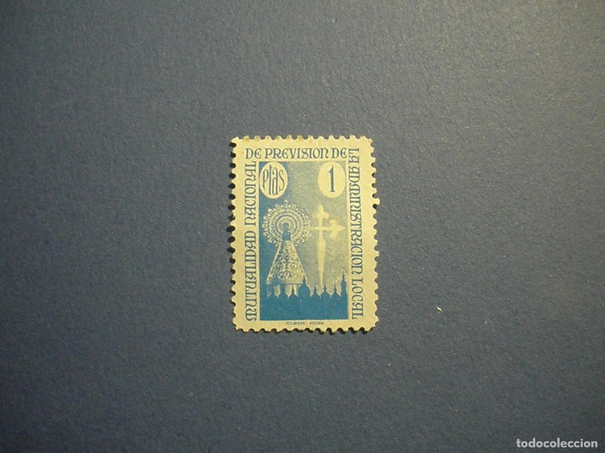 Sellos: VI&Ntilde;ETA - MUTUALIDAD NACIONAL DE PREVISI&Oacute;N DE LA ADM&Oacute;N. LOCAL - BAS&Iacute;LICA Y VIRGEN DEL PILAR.