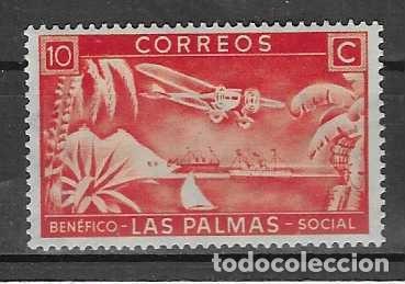 Timbres: LAS PALMAS- 5 CTS--CORREOS-SIN TACHADURA- - VER FOTO