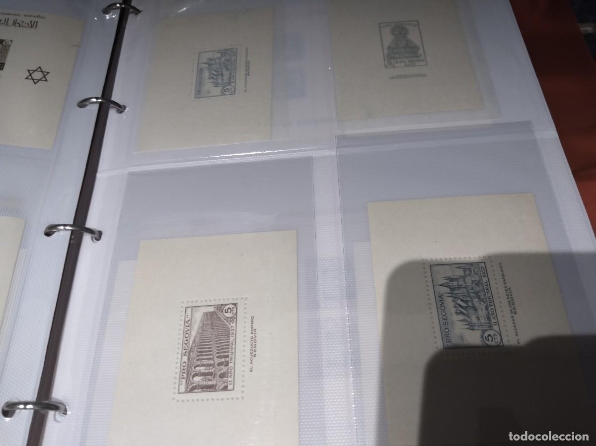 Briefmarken: Lote de hojitas guerra civil espa&ntilde;ola