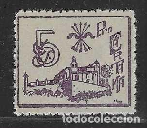 Timbres: CARTAMA-MALAGA- 5 CTS.-VIOLETA-- PRO CARTAMA- VER FOTO