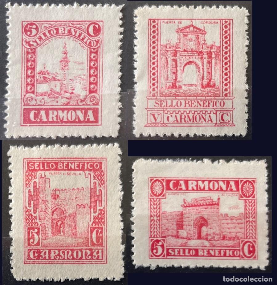 Sellos: CARMONA rosa - Foto 1