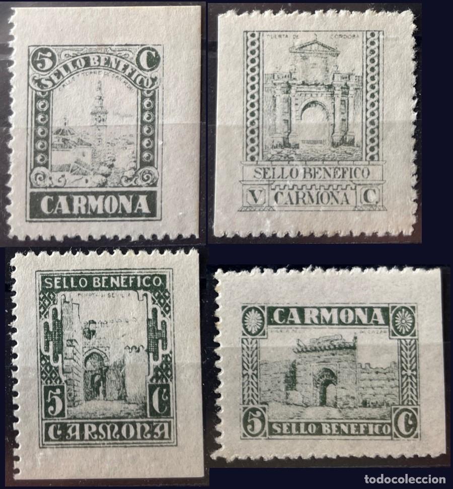 Sellos: CARMONA verde - Foto 1