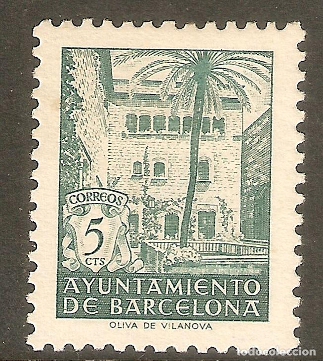 Francobolli: BARCELONA 1945 EDIFIL SH NE 28** SIN FIJASELLOS