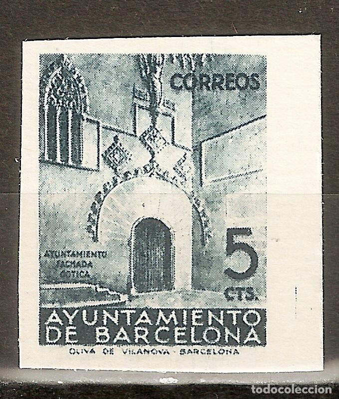 Francobolli: BARCELONA 1938 EDIFIL 20** SIN FIJASELLOS SIN DENTAR