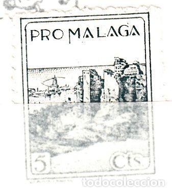 Sellos: VI&Ntilde;ETA-MALAGA-5 CENTIMOS - Foto 1