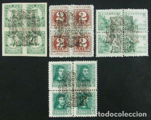 Francobolli: EDIFIL 01-4 Muy bonita serie muy rara, certificado CEM.
