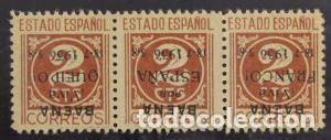 Timbres: EDIFIL 18 hi Sobrecarga invertida,