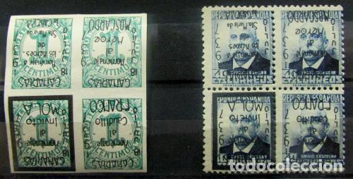 Timbres: EDIFIL 15 hi-19hi Sobrecargas invertidas.