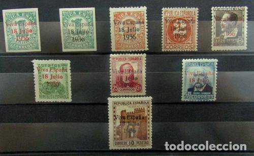 Timbres: EDIFIL 36 /44 Muy bonita serie, rara.