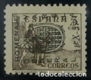 Timbres: EDIFIL 4 hi Sobrecarga invertida.
