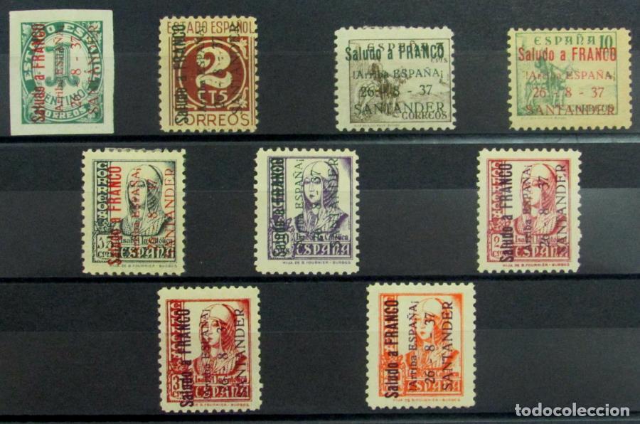 Timbres: EDIFIL 17 /25 Muy bonita serie , rara con certificado CEM.