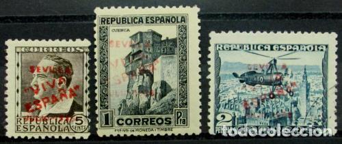 Sellos: EDIFIL 3 hcc/14hcc 2P Usado. - Foto 1