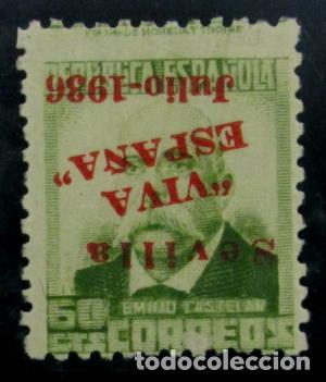 Timbres: EDIFIL 29 hcci 60c. Muy bonito con sobrecarga Roja invertida