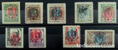 Timbres: EDIFIL 95 /104 Muy bonita serie corta a falta del 25c (sin n&ordm; 102).