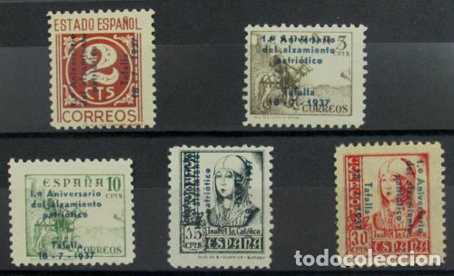 Timbres: EDIFIL 01-5 Muy bonita serie.