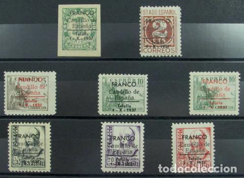 Timbres: EDIFIL 7-13 Muy bonita y rara serie completa sin fija sellos.
