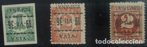 Timbres: EDIFIL 1 hi-3hi-5hi Sobrecarga invertida tipo II.