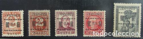 Timbres: EDIFIL 3 hi-5hi-10/11hi-15hi Sobrecargas invertidas tipo III.
