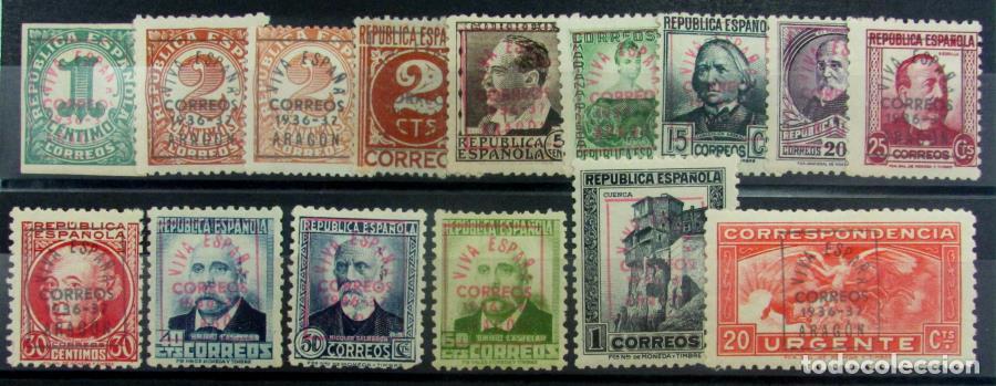 Timbres: EDIFIL 1-15 Muy bonito.
