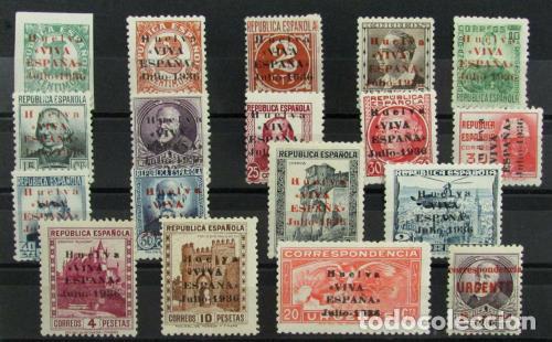 Timbres: EDIFIL 1-18 Muy bonita serie.
