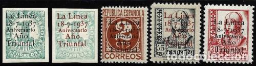 Stamps: EDIFIL 31-5