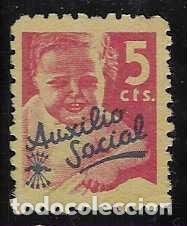 Timbres: VI&Ntilde;ETA.- 5 CTS- AUXILIO SOCIAL-- VER FOTOS