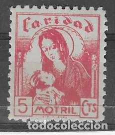 Selos: MOTRIL-GRANADA,- 5 CTS,- CARIDAD- VER FOTO