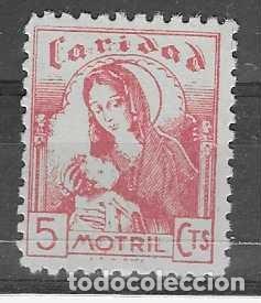 Selos: MOTRIL-GRANADA,- 5 CTS,- CARIDAD- VER FOTO