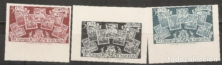 Stamps: BARCELONA 1945 EDIFIL SH NE 31** NUEVOS SIN FIJASELLOS