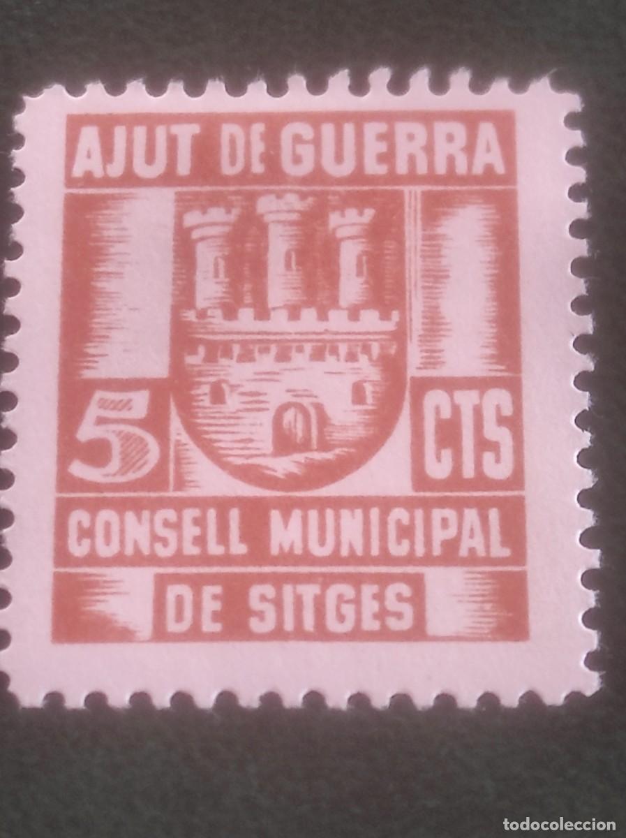 Sellos: Sitges Guerra civil* - Foto 1