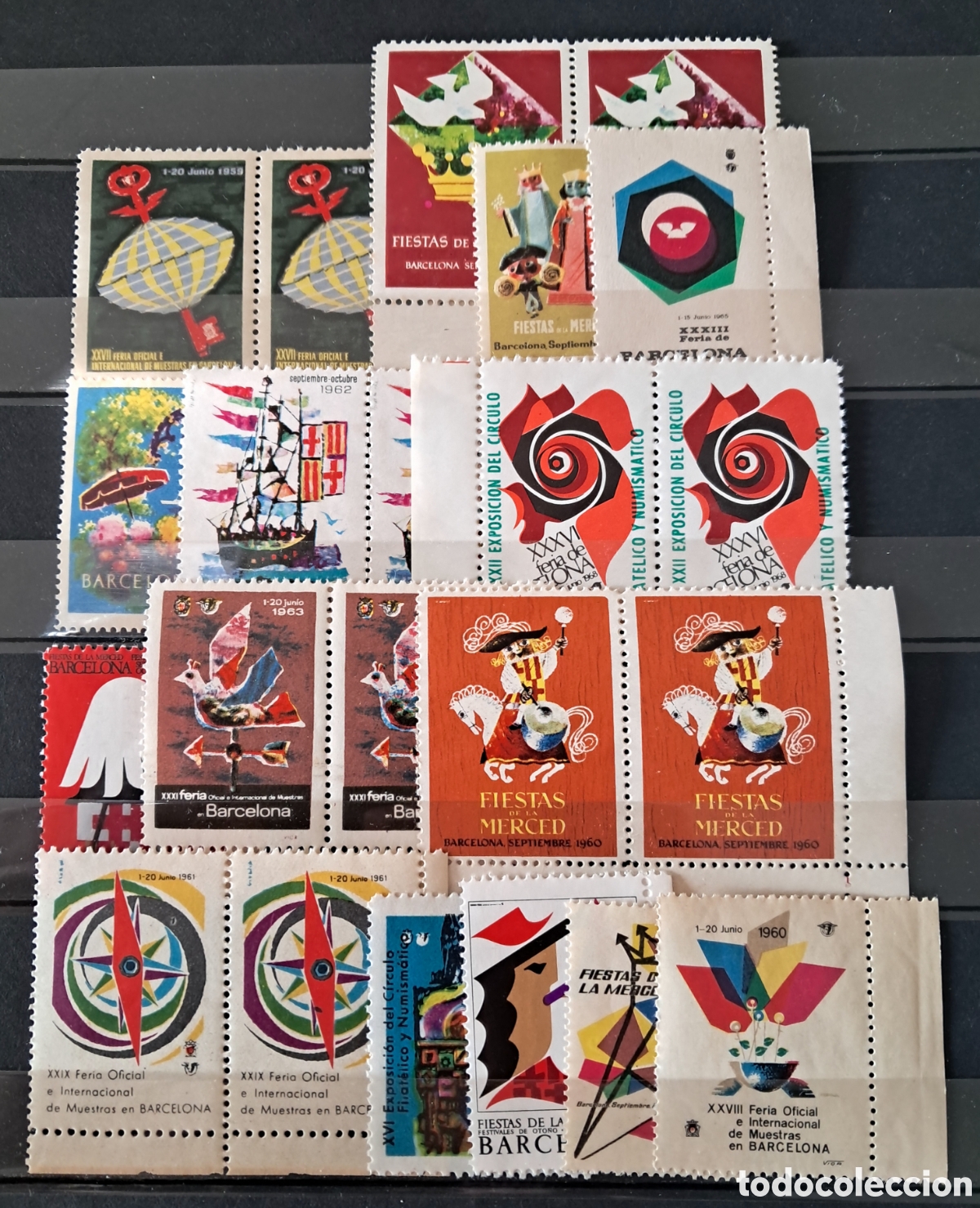 Sellos: 22 VI&Ntilde;ETAS DE BARCELONA - Foto 1