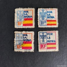 Sellos: ASTURIAS,1936-1937,POR LA PATRIA