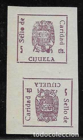 Timbres: CIJUELA-GRANADA- 5 CTS- PAREJA CAPICUA,,- VER FOTO