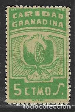 Selos: GRANADA- 5 CTS- -CARIDAD GRANADINA- VER FOTO