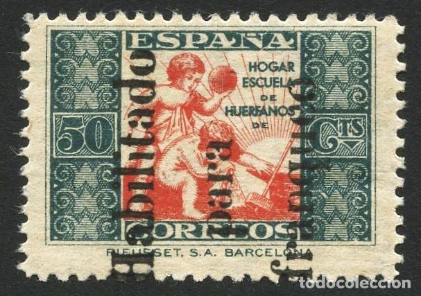 Selos: GUERRA CIVIL, SELLOS, BENEFICENCIA, EMISI&Oacute;N DE ALTEA, VALOR: 50 CTS, 1937, NO EXPENDIDOS