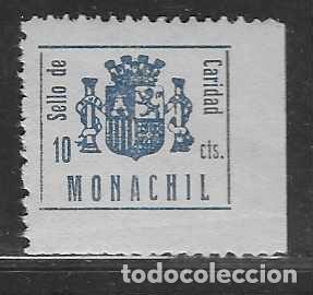 Timbres: MONACHIL-GRANADA- 10 CTS, VARIEDAD DE COLOR-CARIDAD-VER FOTO