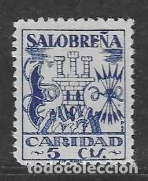 Selos: SALOBRE&Ntilde;A,-GRANADA- 5 CTS, -CARIDAD-VER FOTO