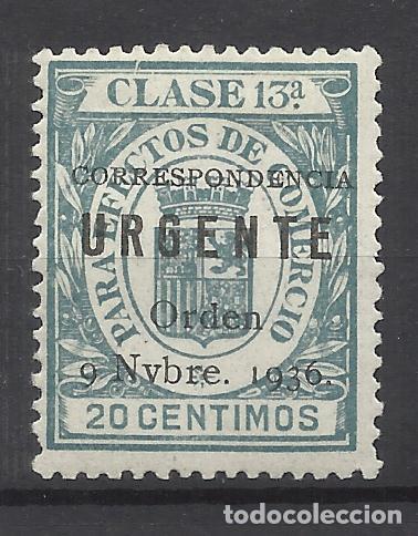 Timbres: burgos 1936 correspondencia urgente edifil 50 nuevo* valor 2002 catalogo 7.75 euros