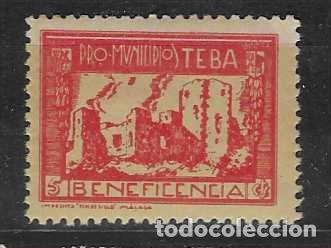 Francobolli: TEBA- 5 CTS,- BENEFICENCIA.- VER FOTOS