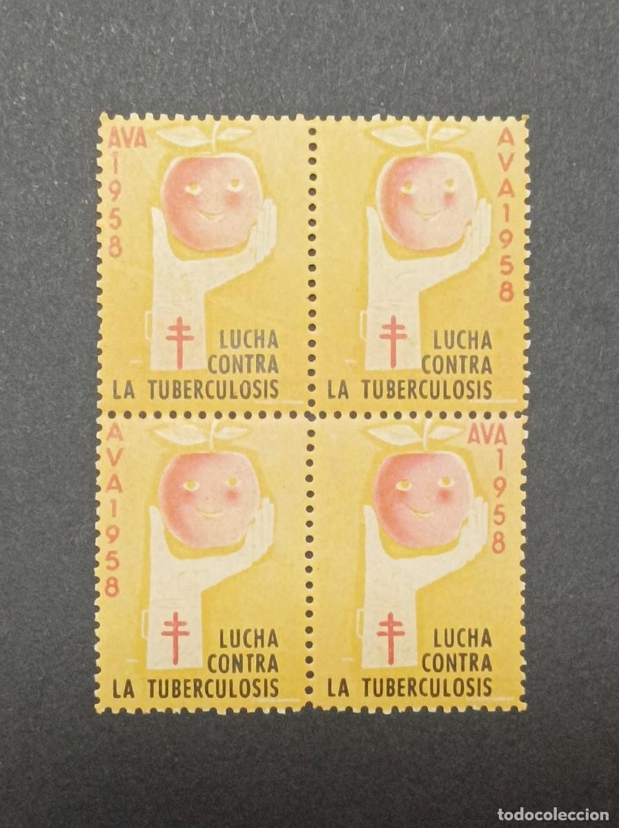 Sellos: Lucha contra tuberculosis AVA 1958 - Foto 1