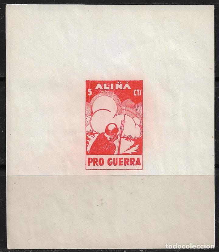 Selos: LOCALES, Guerra Civil, Lleida ALI&Ntilde;&Aacute;, FESOFI n&ordm; 4 (*)
