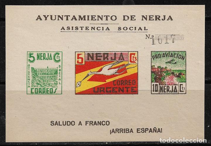 Selos: LOCALES, Guerra Civil, M&aacute;laga NERJA, FESOFI n&ordm; 8 * *