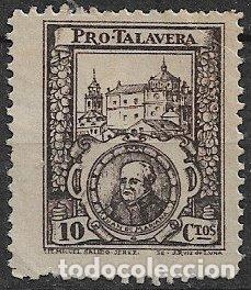 Briefmarken: LOCALES, Guerra Civil, Toledo TALAVERA DE LA REINA, FESOFI n&ordm; 1 (*)