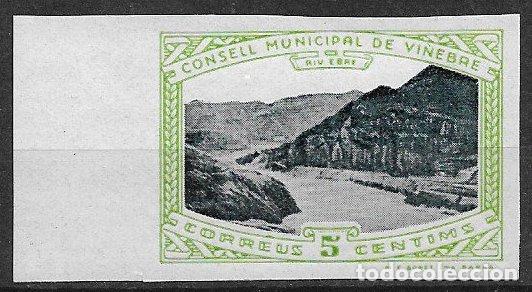 Briefmarken: LOCALES, Guerra Civil, Tarragona VINEBRE, FESOFI n&ordm; 6s * * lujo