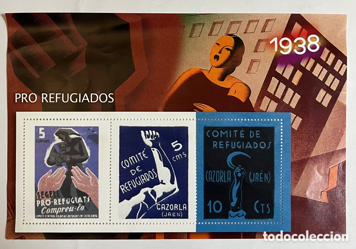 Timbres: Colecci&oacute;n de sellos La Guerra Civil Espa&ntilde;ola
