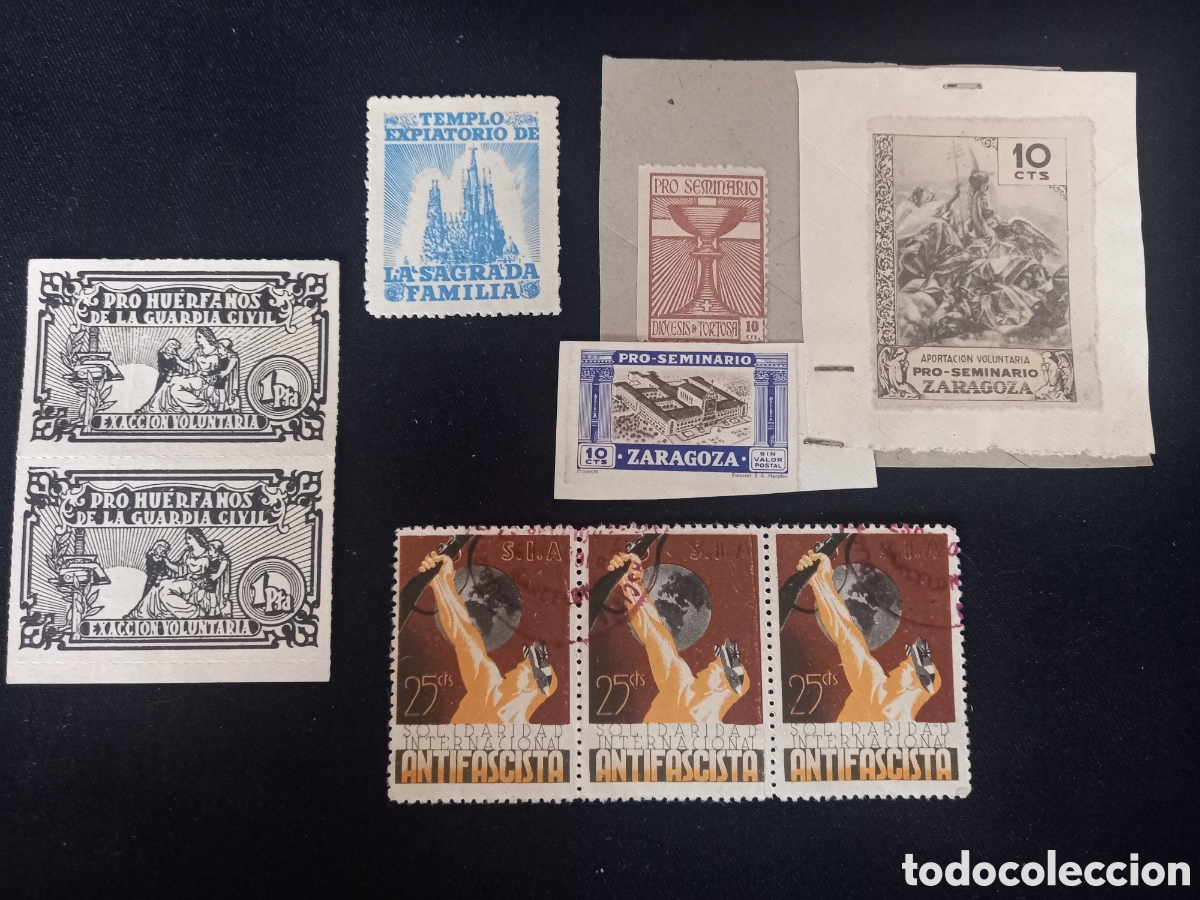 Timbres: Lote diferentes vi&ntilde;etas. Ver fotos